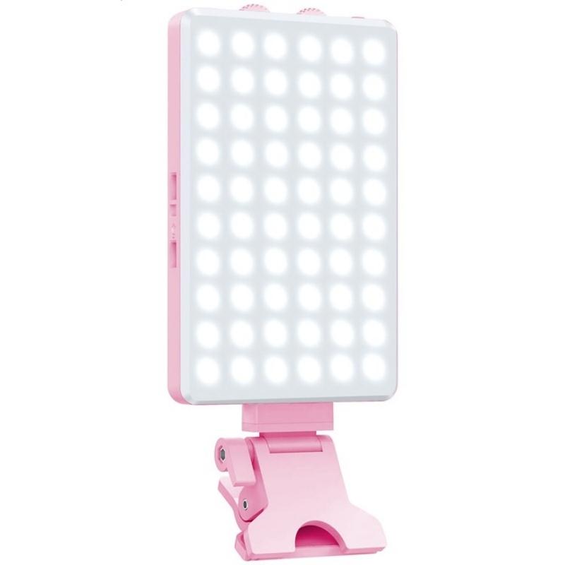 Portable Led Fill Light For Phone Laptop And Video Conferencing - Black