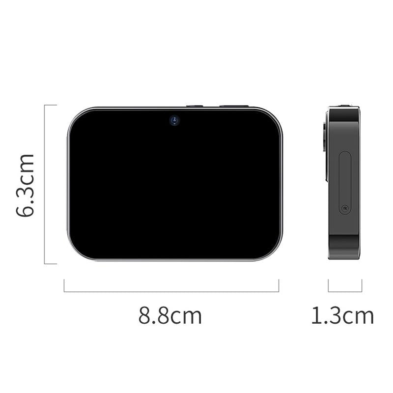 Smart Hd Digital Camera With Touch Screen And Video Recording - Excludes Memory - Black