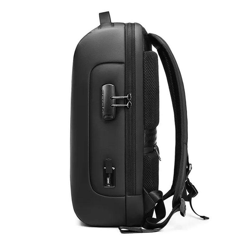 Large Capacity Waterproof Laptop Backpack With Usb Port For Business Travel