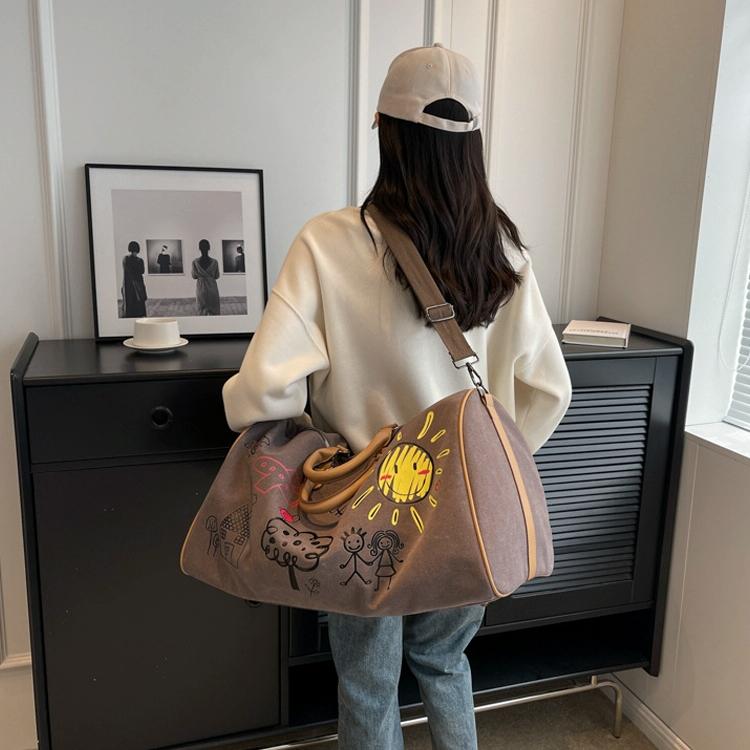 Travel Crossbody Bag - Perfect For Outdoors - Coffee