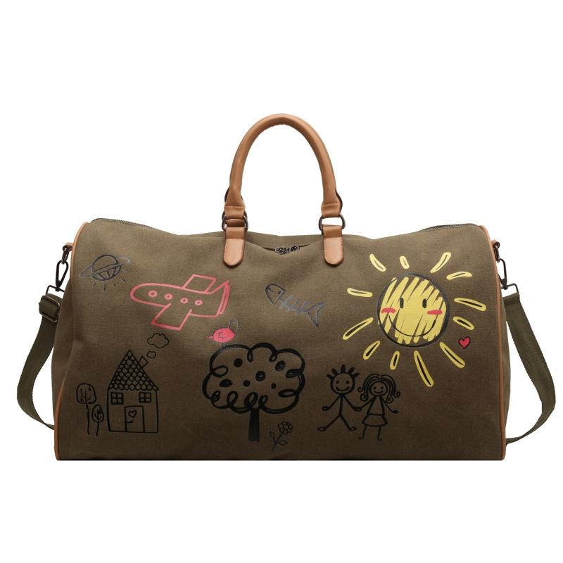 Travel Crossbody Bag - Perfect For Outdoors - Coffee