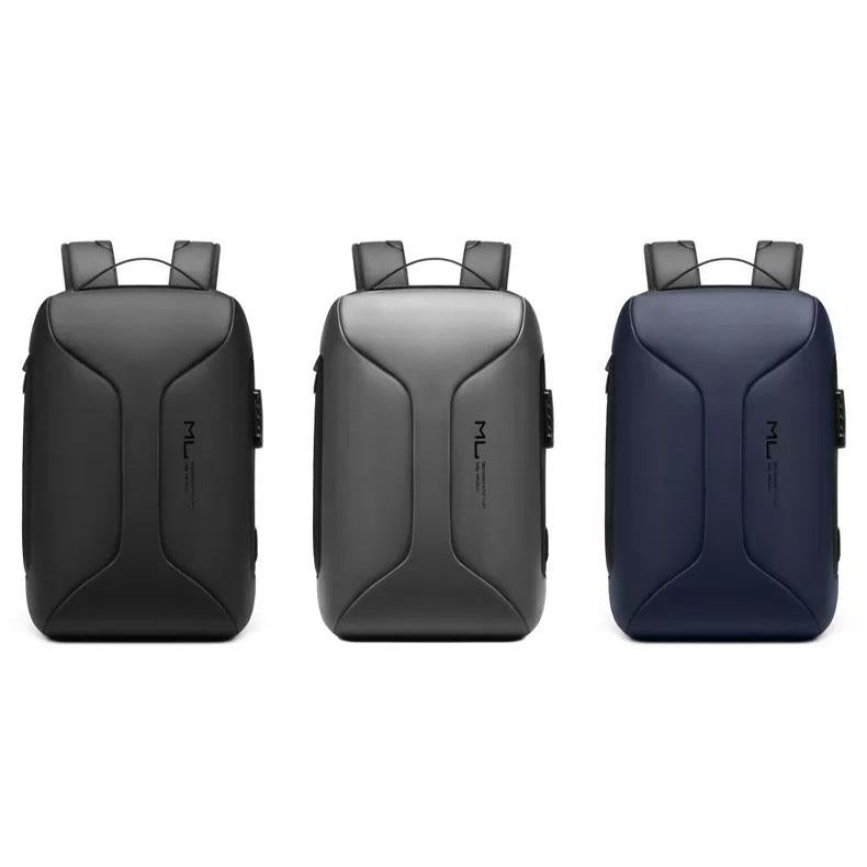 Large Capacity Waterproof Laptop Backpack With Usb Port For Business Travel