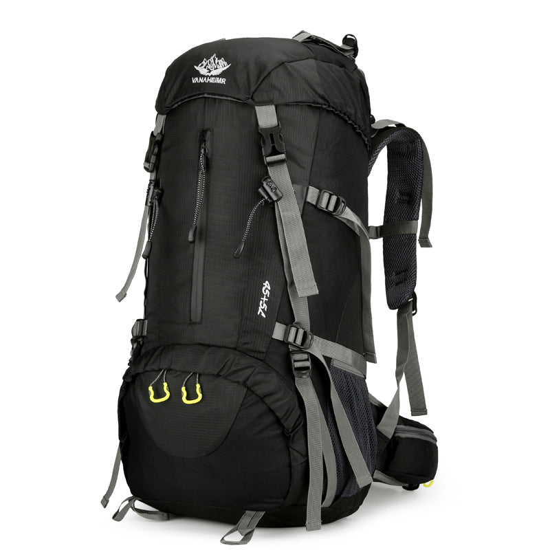 Capacity Nylon Hiking Backpack - Durable, Multi-Functional Outdoor Travel Pack