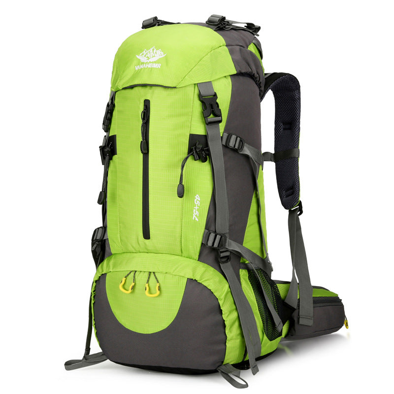Capacity Nylon Hiking Backpack - Durable, Multi-Functional Outdoor Travel Pack
